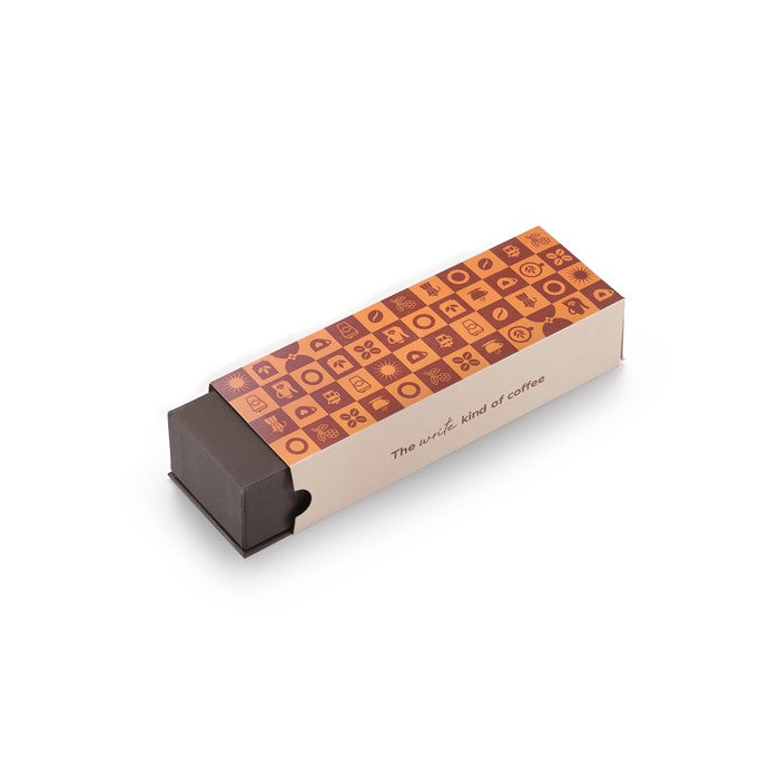 Sheaffer Coffee Edition Full-Grain Leather Pen Pouch for Single Pen.