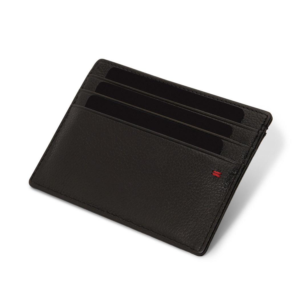Sheaffer Gift Set ft. Glossy Black 300 Ballpoint Pen with Gold Trims and Credit Card Holder
