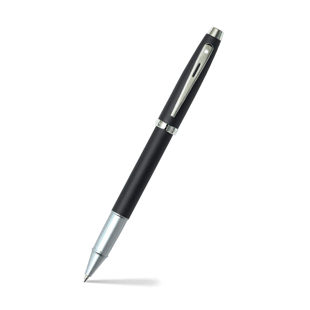 Sheaffer® Gift Set ft. Matte Black S100 9317 with Chrome Trim as Set of 2 pens - Ballpoint Pen & Rollerball pen