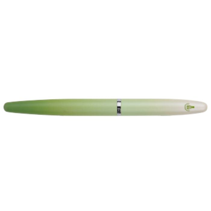 Sheaffer VFM E9431 Matcha Collection Green Ombre Gradient with Chrome Trims Rollerball Pen.