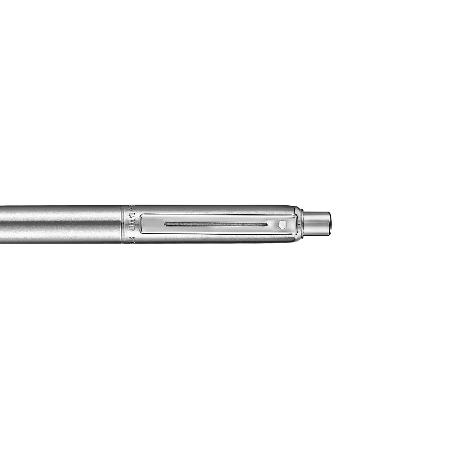Sheaffer Sentinel Metal 330 Brushed Chrome Ballpoint Pen with Chrome Trims.