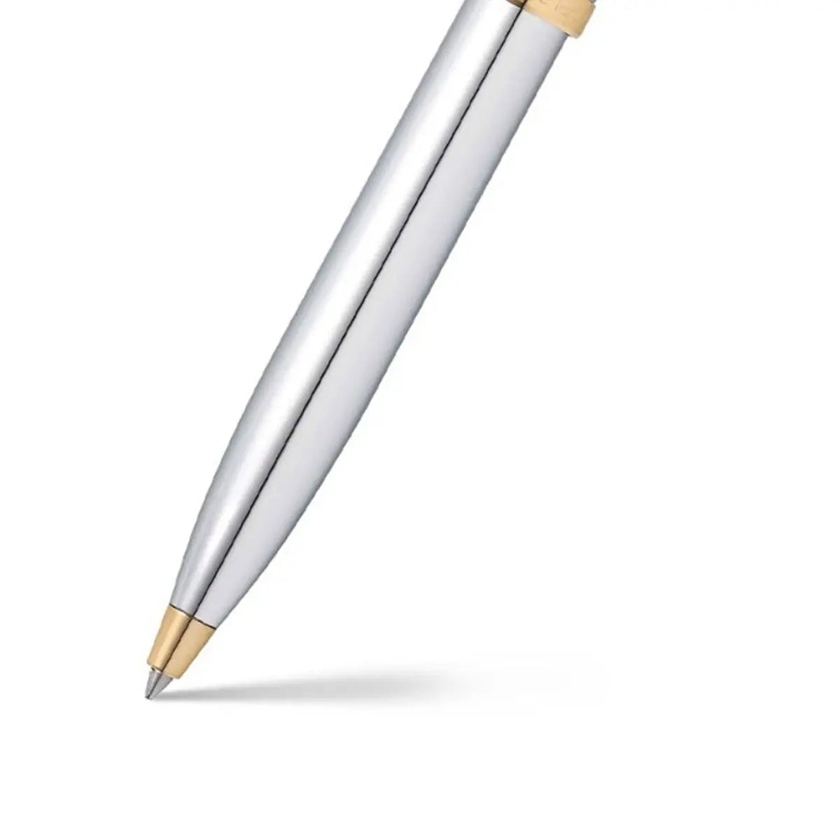 Sheaffer® Gift Set ft. Bright Chrome S100 9340 with Gold Tone Trim as Set of 2 pens - Ballpoint Pen & Fountain pen (M)