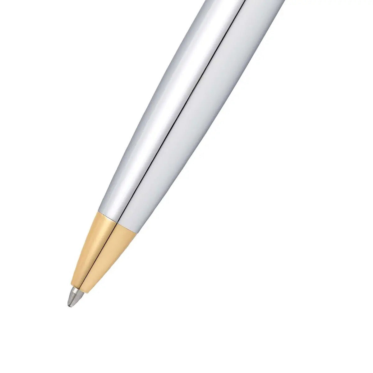 Sheaffer® Gift Set ft. Bright Chrome S300 9342 Ballpoint Pen with Gold Tone Trim and Medium Notebook