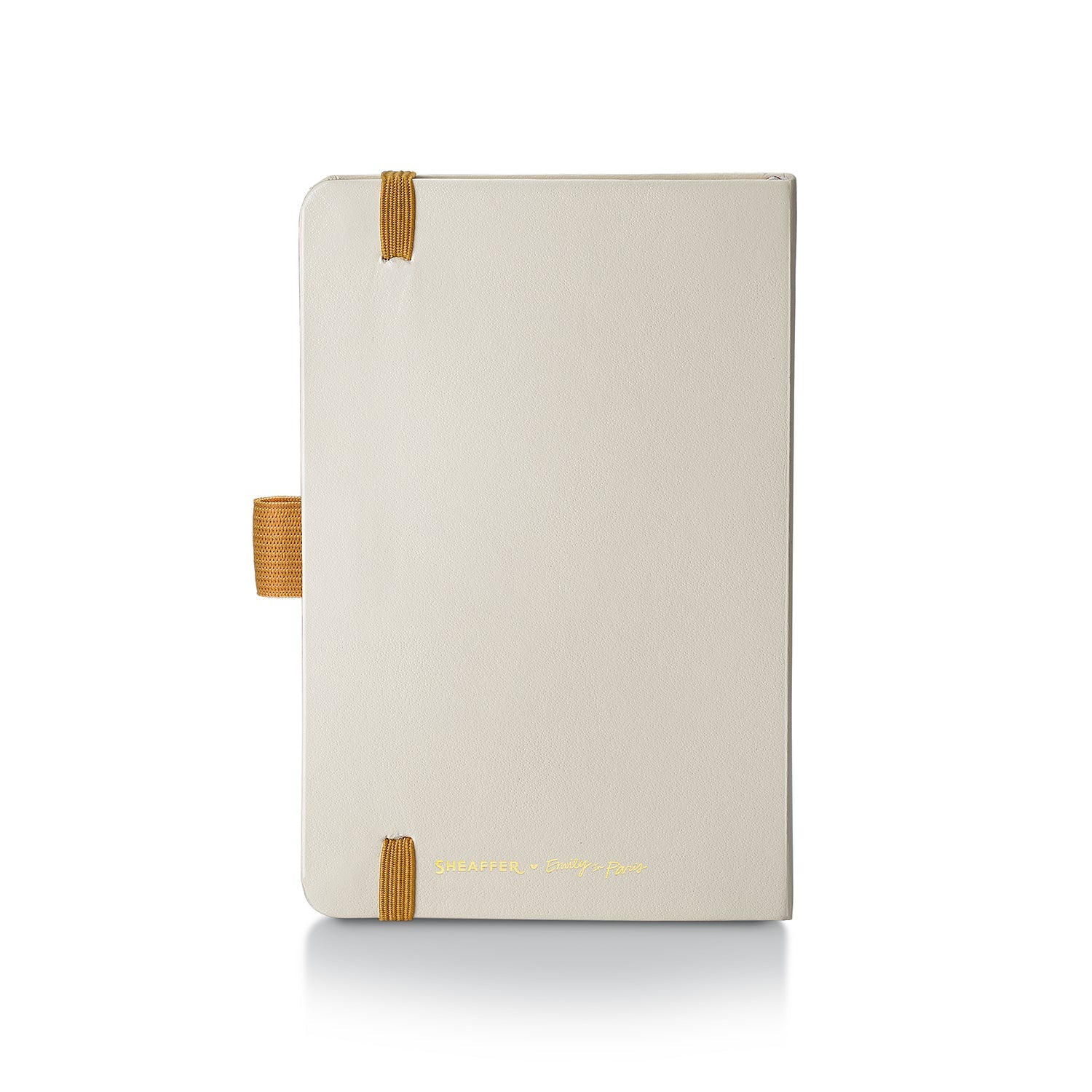 Sheaffer Gift Set ft. 100 Emily in Paris 9377 Champagne Gold Ballpoint Pen with Champagne Gold Trims and Hardbound Small Notebook.