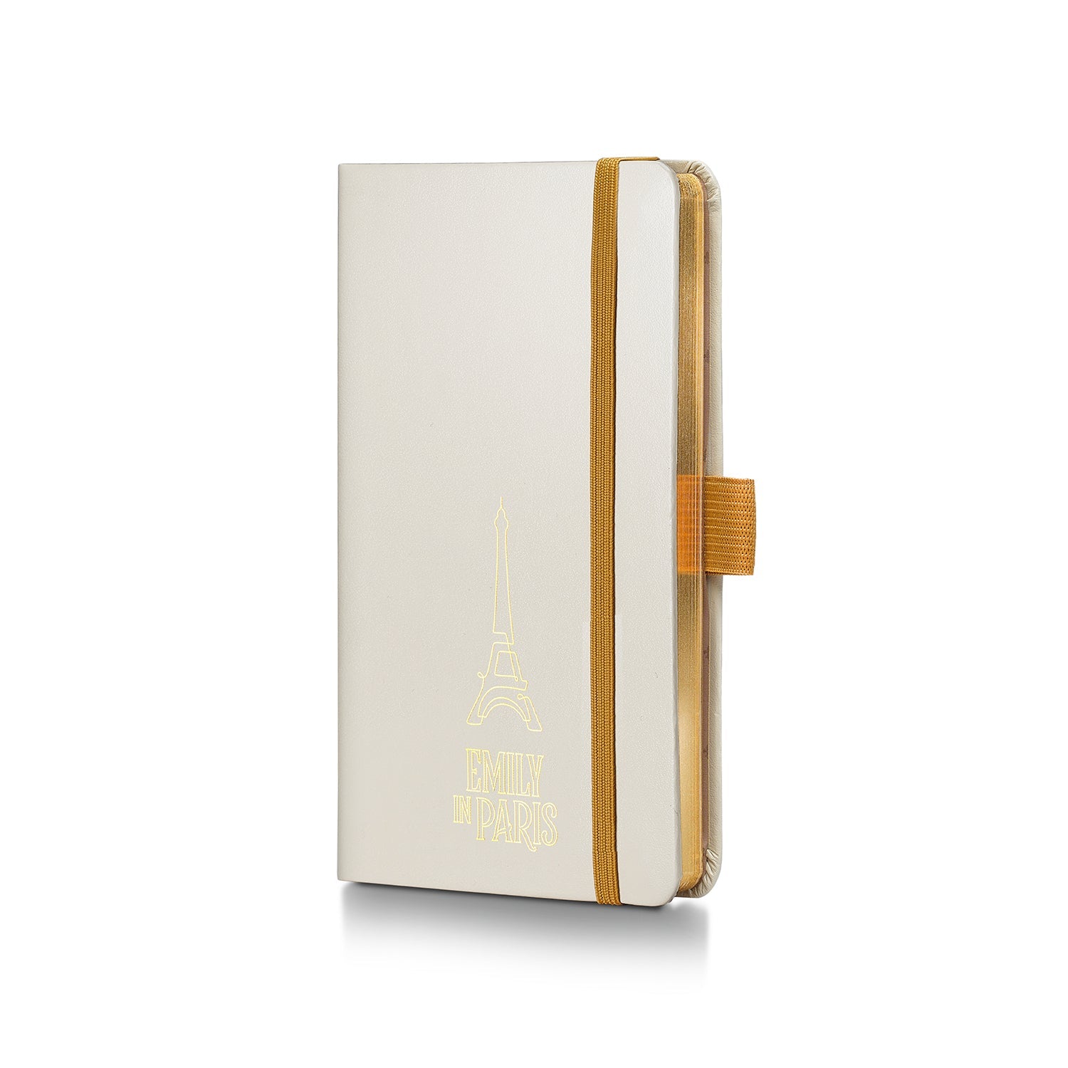 Sheaffer Gift Set ft. 100 Emily in Paris 9377 Champagne Gold Ballpoint Pen with Champagne Gold Trims and Hardbound Small Notebook.