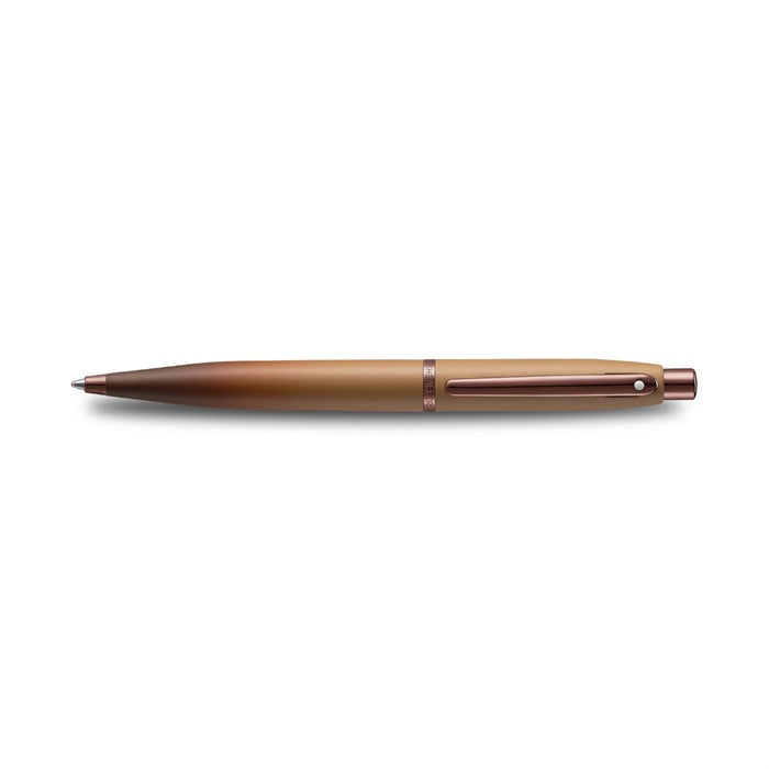 Sheaffer Gift Set ft. Coffee Edition VFM 9428 Ballpoint Pen with Regal Brown PVD Trims and Coffee Edition Pen Pouch.