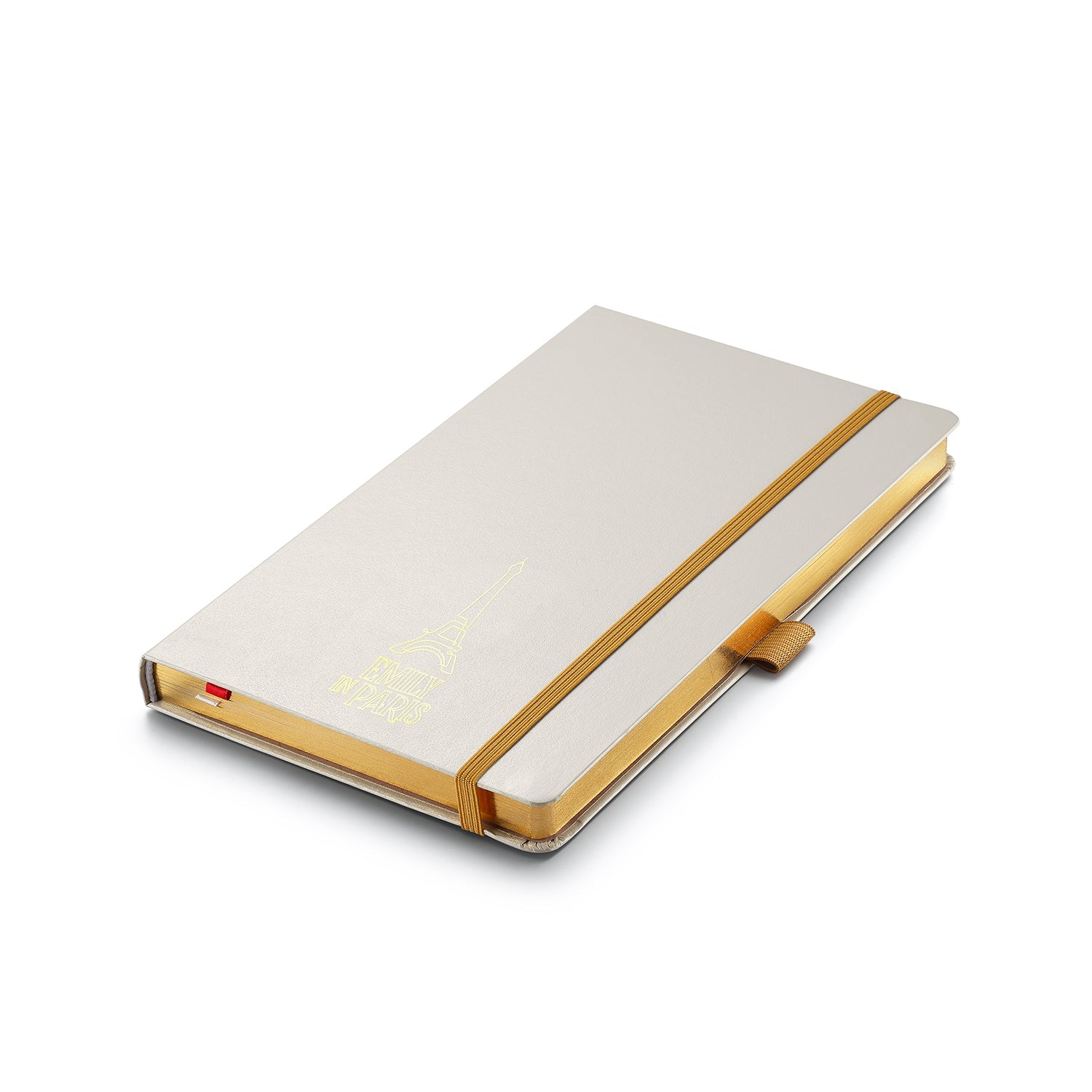Sheaffer Emily in Paris Medium Journal 90 GSM Ink Friendly Paper with Embossed Eiffel Tower - Beige.