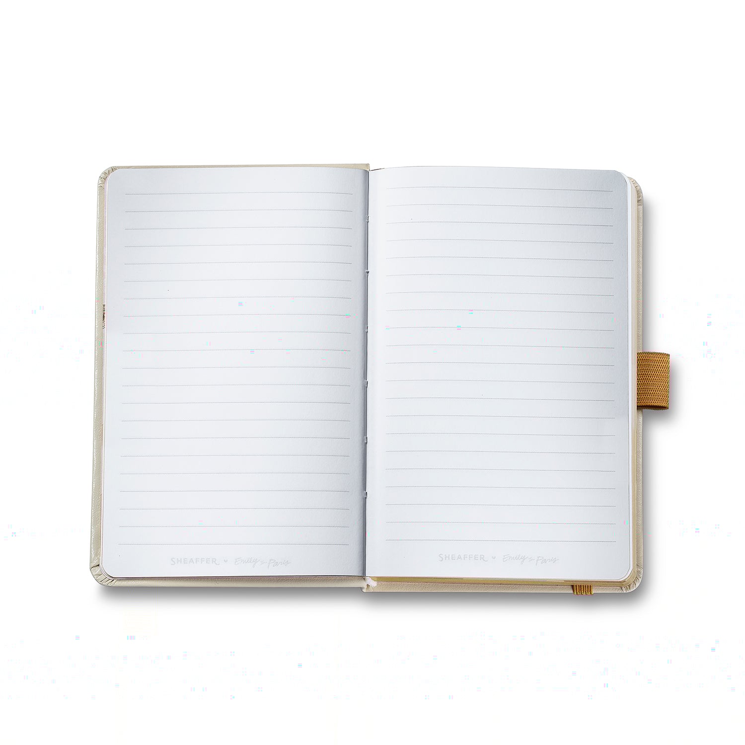 Sheaffer Emily in Paris Small Journal 90 GSM Ink Friendly Paper with Embossed Eiffel Tower - Beige.