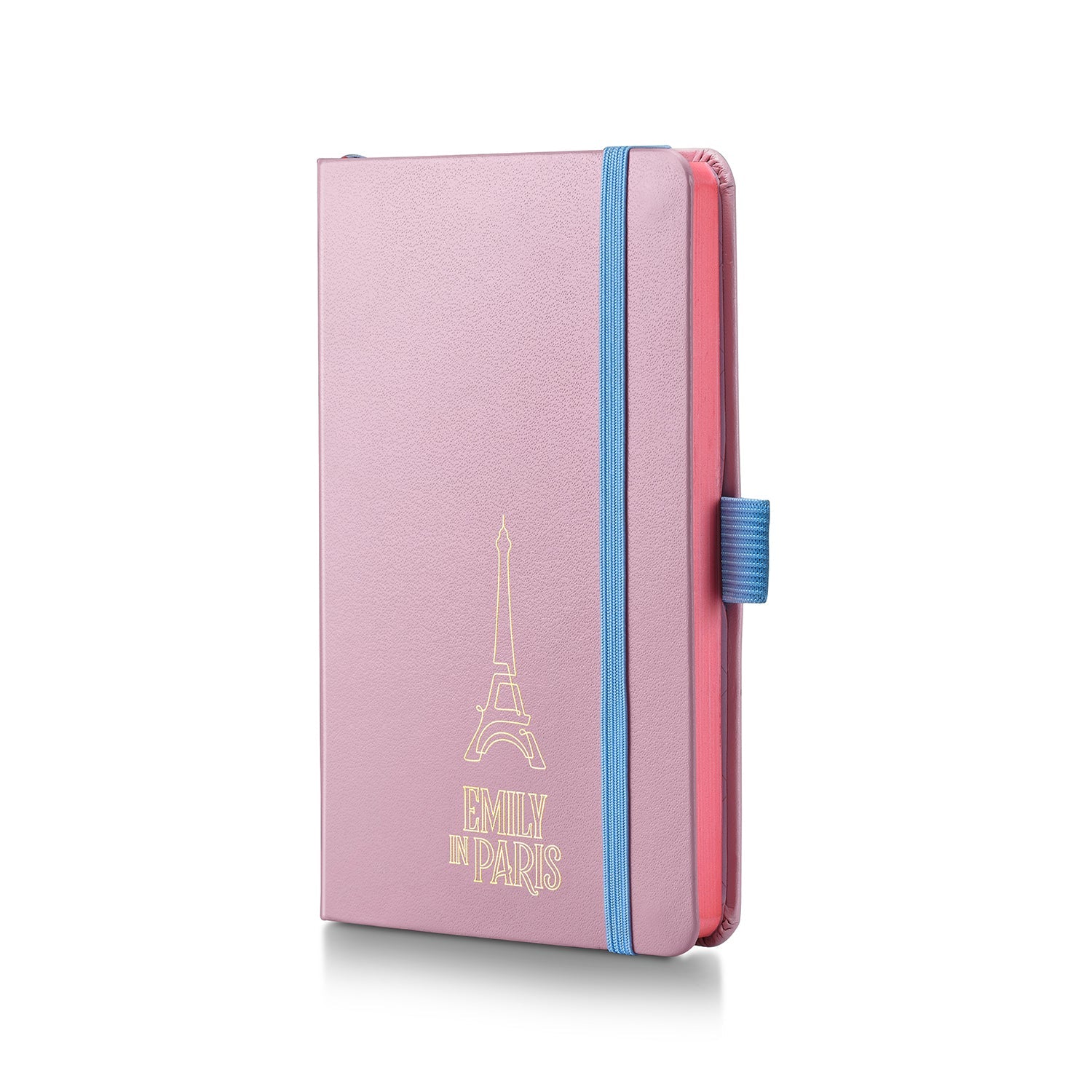 Sheaffer Emily in Paris Small Journal 90 GSM Ink Friendly Paper with Embossed Eiffel Tower - Pink.