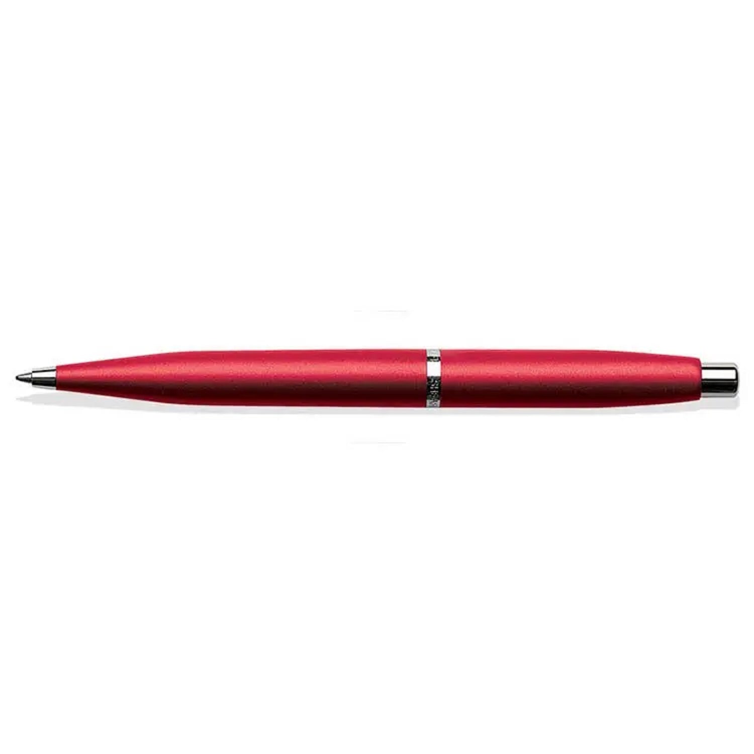 Sheaffer Gift Set ft. Excessive Red VFM 9403 Ballpoint Pen with Chrome Trims and Scarlet Blaze Credit Card Holder.