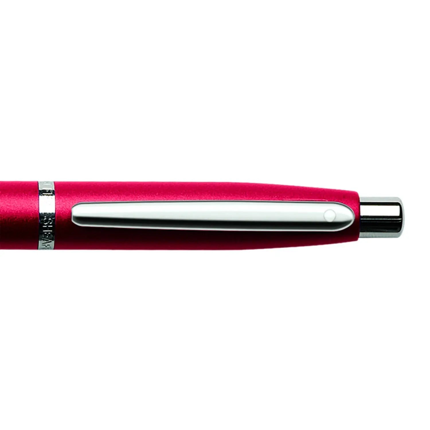 Sheaffer Gift Set ft. Excessive Red VFM 9403 Ballpoint Pen with Chrome Trims and Scarlet Blaze Credit Card Holder.