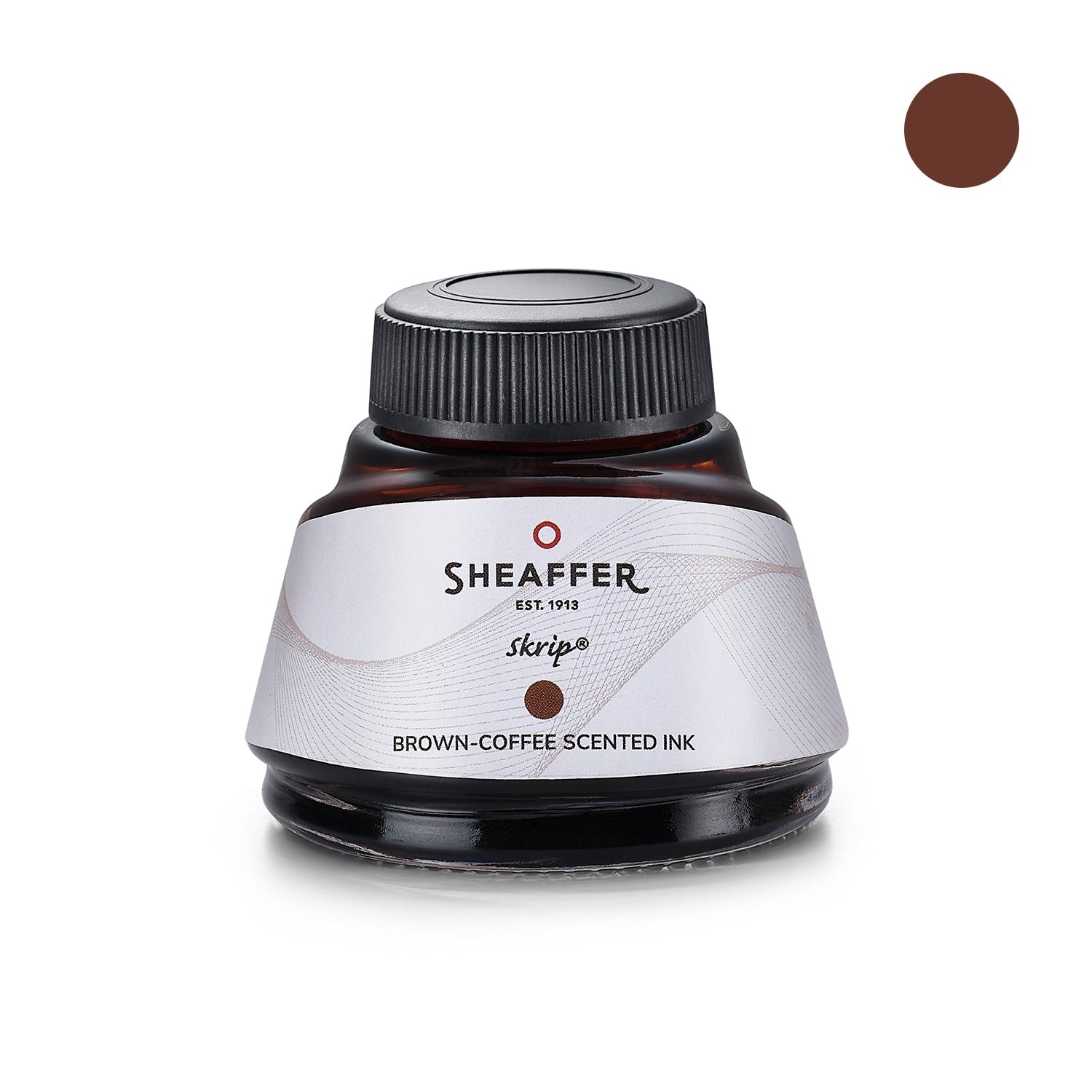 Sheaffer Skrip Coffee-Scented Ink Bottle (50 ml) - Coffee Brown.