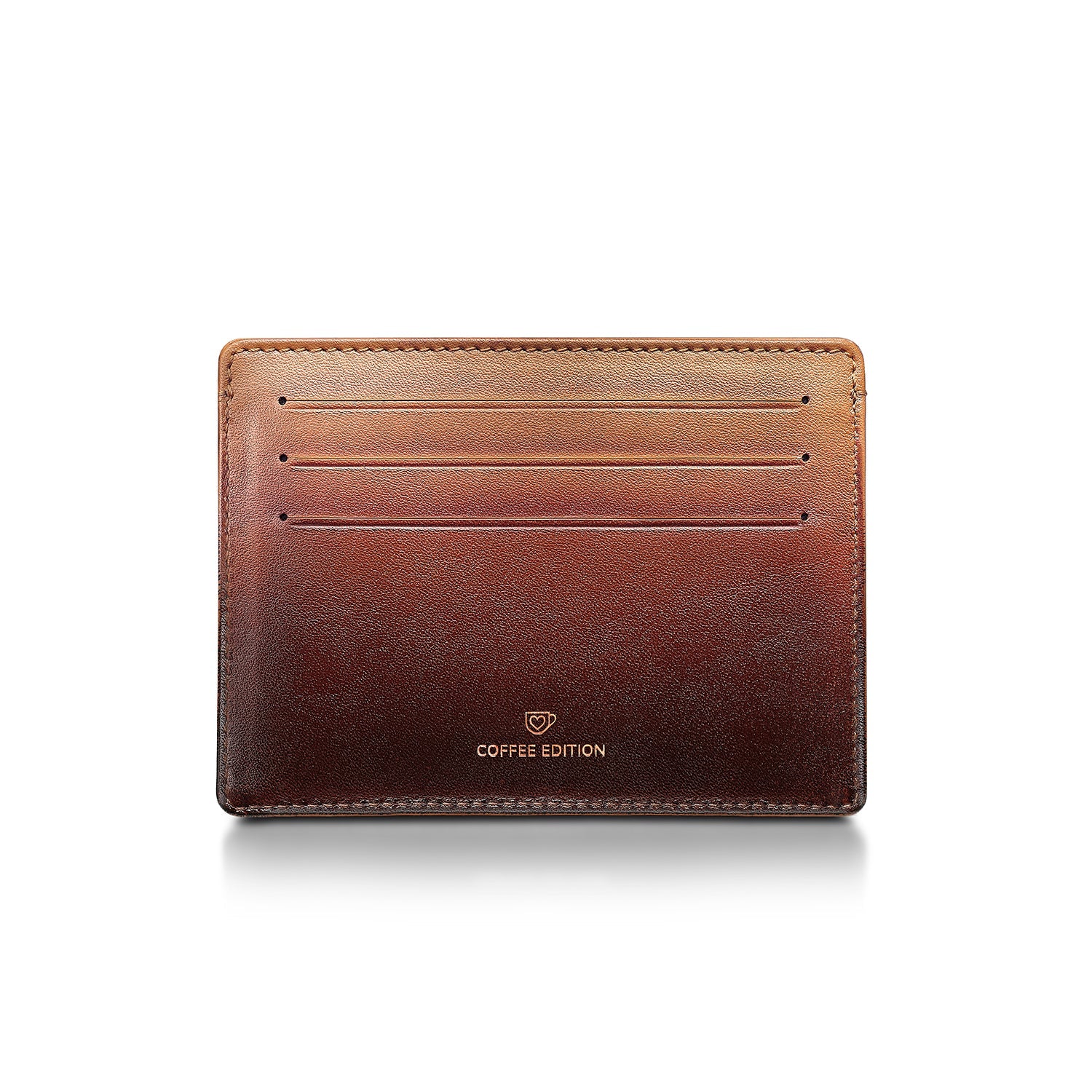 Sheaffer Gift Set ft. Coffee Edition VFM Ballpoint Pen with Regal Brown PVD Trims and Credit Card Holder.