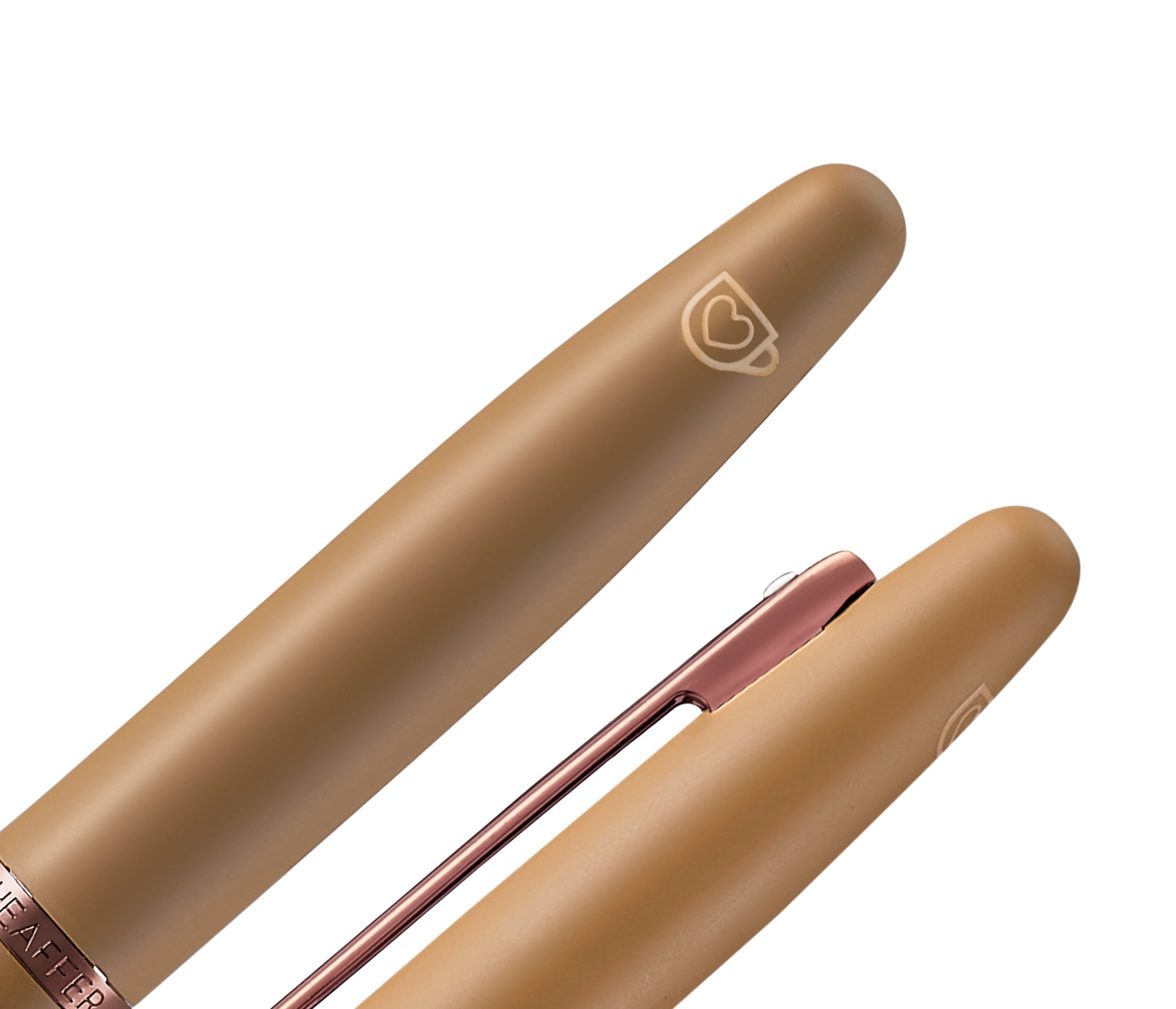 Sheaffer® VFM 9428 Coffee Edition Matt Brown Rollerball Pen with Regal Brown PVD Trims.