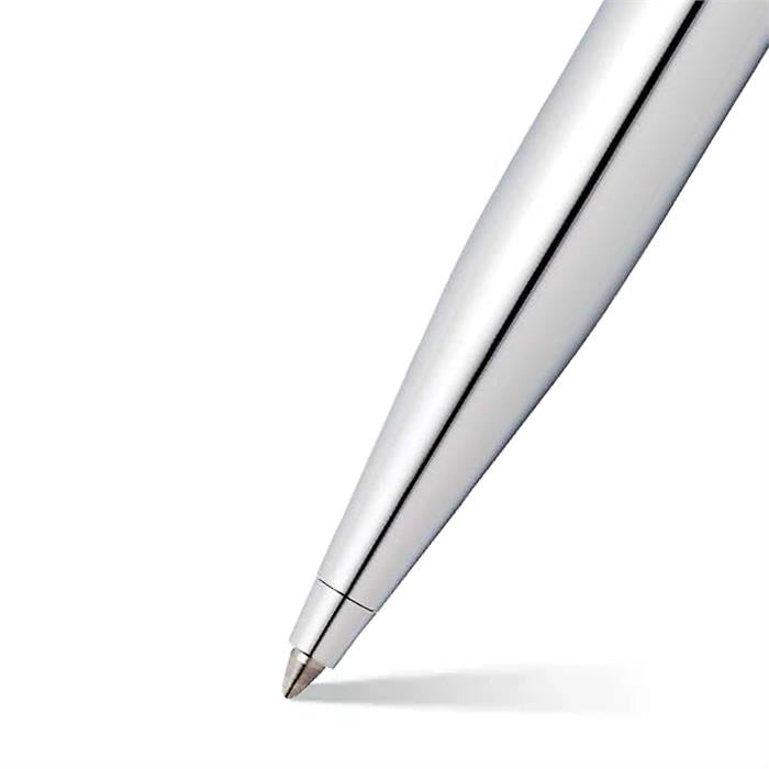 Sheaffer VFM E9421 Polished Chrome With Chrome Plated Trims Ballpoint Pen.