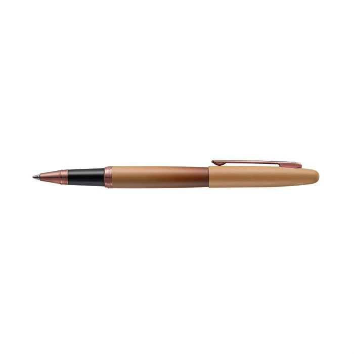 Sheaffer Gift Set ft. Coffee Edition VFM 9428 Rollerball Pen with Regal Brown PVD Trims and Coffee Edition Pen Pouch.