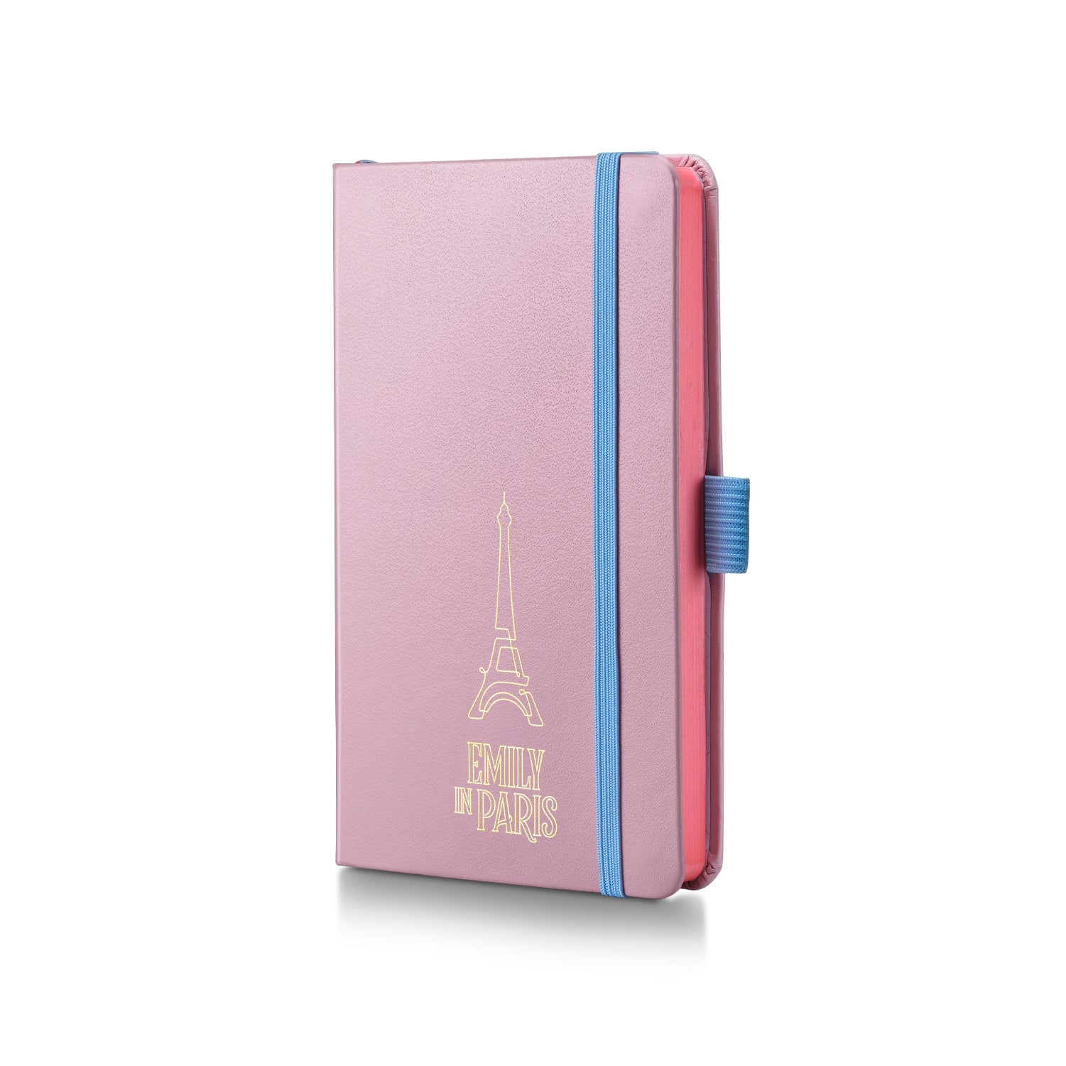 Sheaffer Gift Set ft. Emily in Paris Sentinel 321 Pink Matte Finish Ballpoint Pen with Chrome Trims and Small Hardbound Notebook.