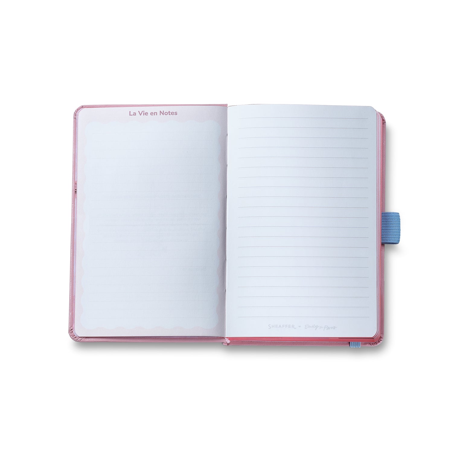 Sheaffer Gift Set ft. Emily in Paris Sentinel 321 Pink Matte Finish Ballpoint Pen with Chrome Trims and Small Hardbound Notebook.