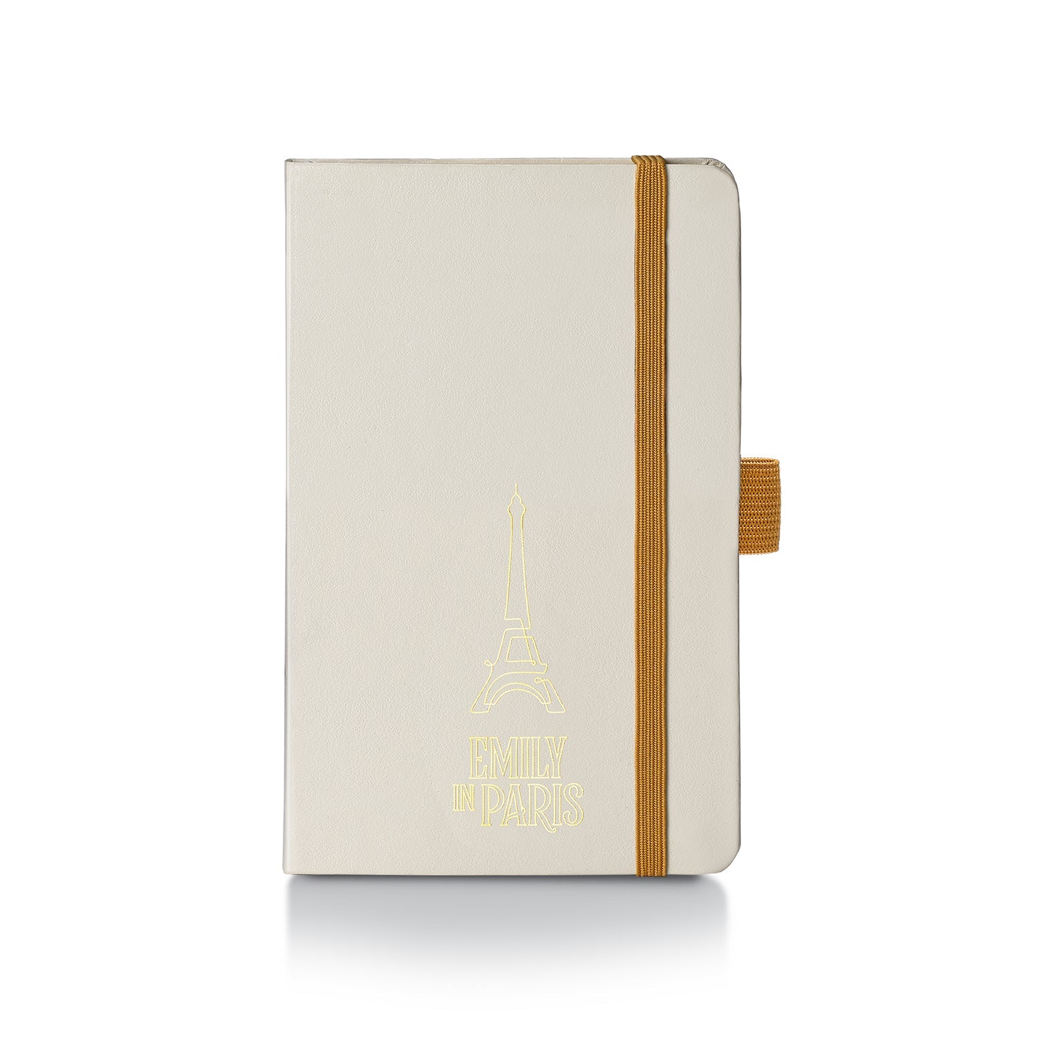 Sheaffer Gift Set ft. 100 Emily in Paris 9377 Champagne Gold Ballpoint Pen with Champagne Gold Trims and Hardbound Small Notebook.
