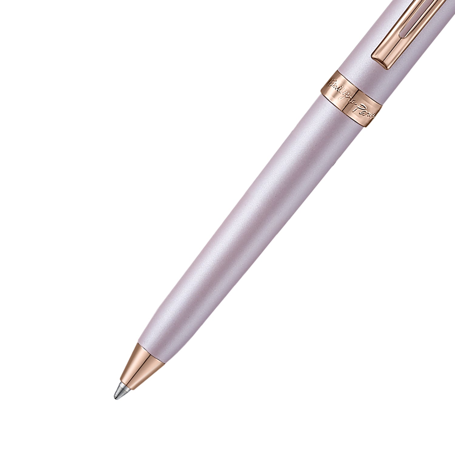 Sheaffer Gift Set ft - Emily in Paris Prelude Mini 9810 Pastel Pink Ballpoint Pen with Swarovski Crystal and Hardbound Small Notebook.