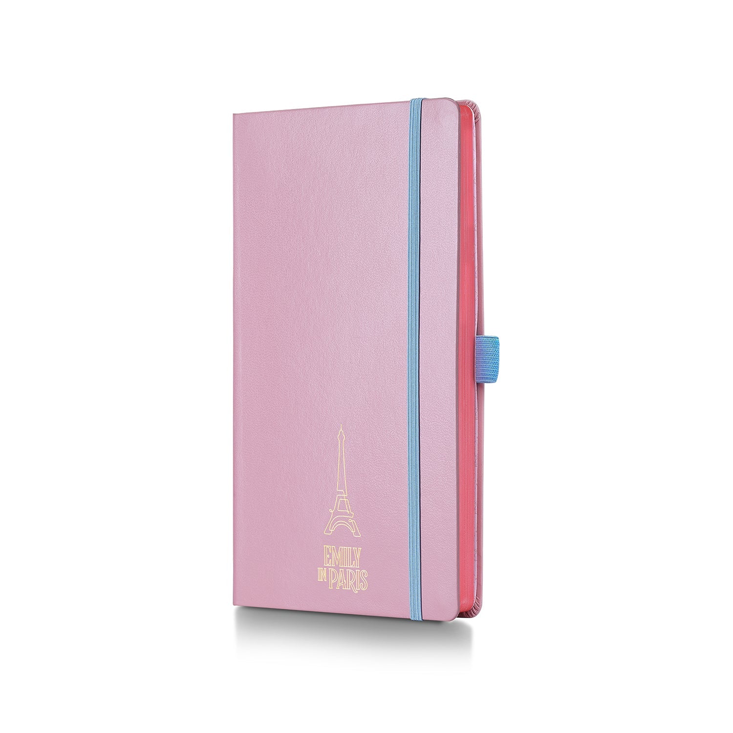 Sheaffer Emily in Paris Medium Journal 90 GSM Ink Friendly Paper with Embossed Eiffel Tower - Pink.