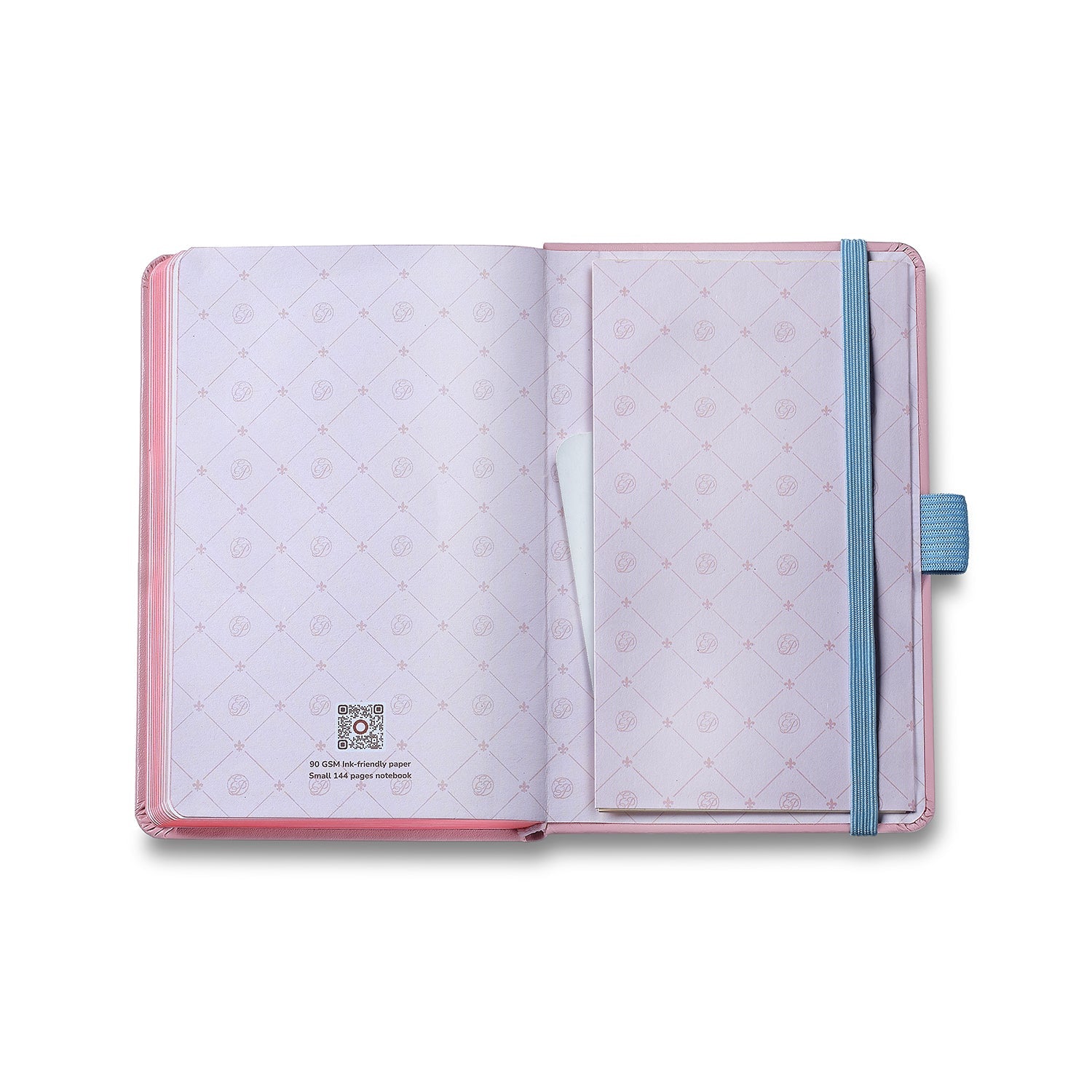 Sheaffer Emily in Paris Small Journal 90 GSM Ink Friendly Paper with Embossed Eiffel Tower - Pink.