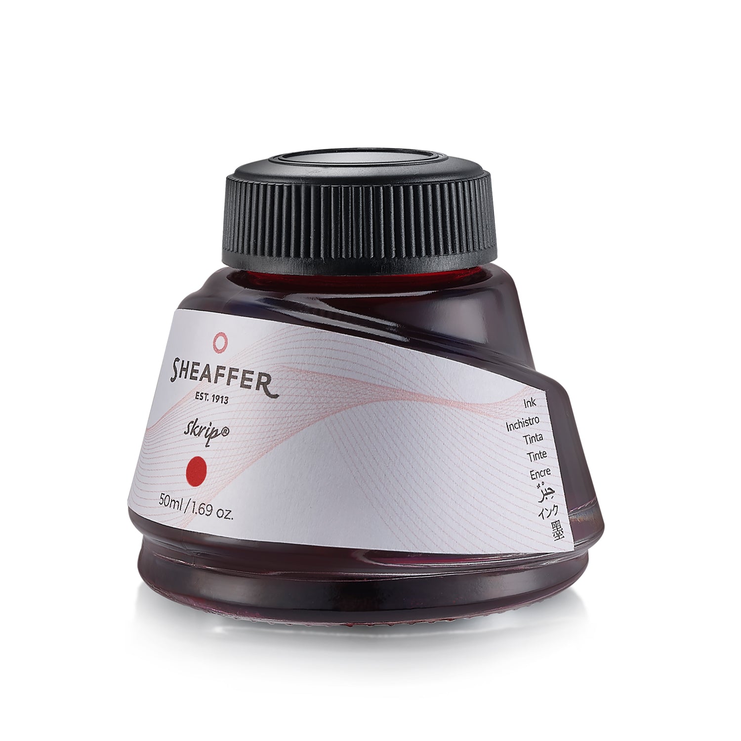 Sheaffer Skrip Ink Bottle (50 ml) - Red.
