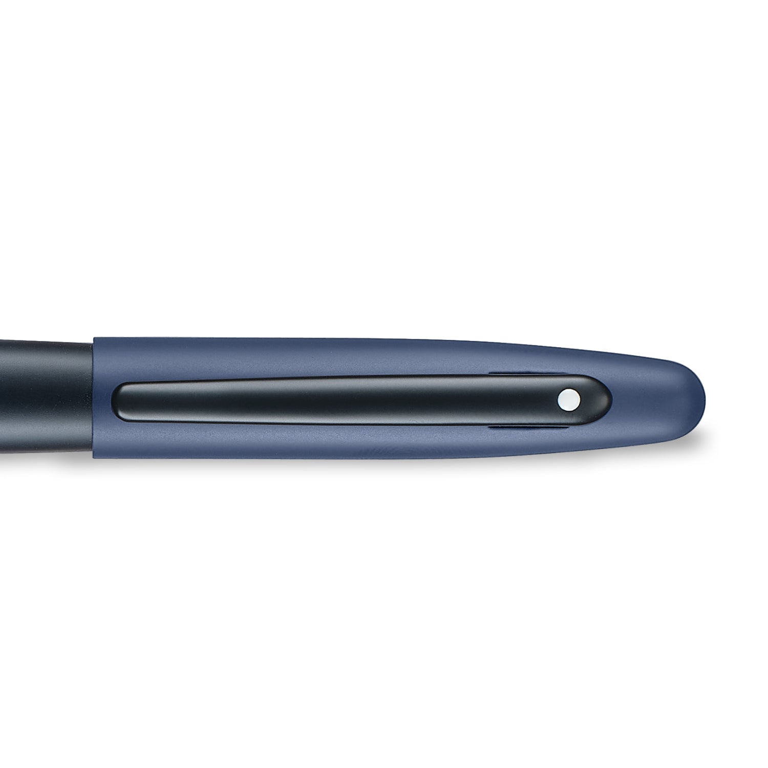 Sheaffer VFM 9429 Matte Blue Fountain Pen with Matte Black Trims.