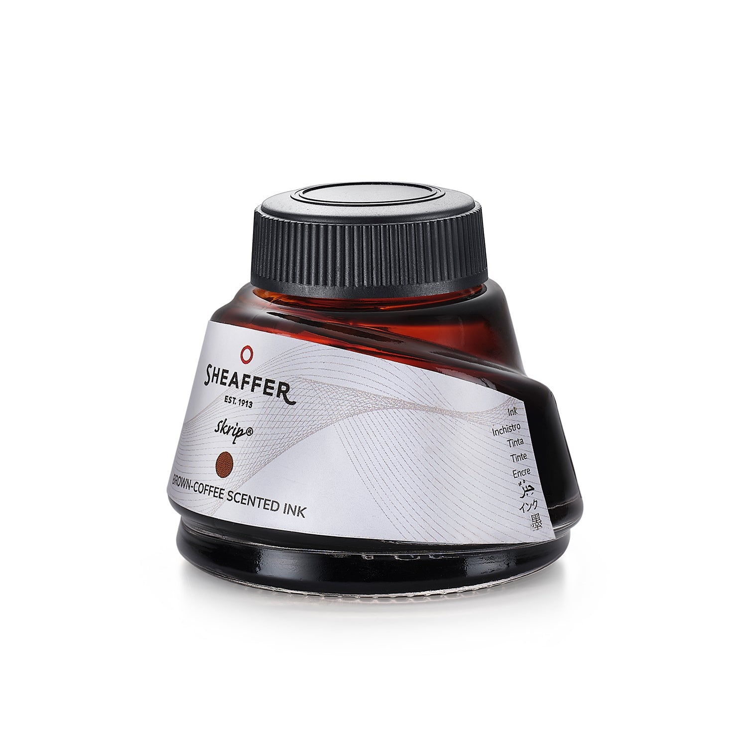 Sheaffer Skrip Coffee-Scented Ink Bottle (50 ml) - Coffee Brown.