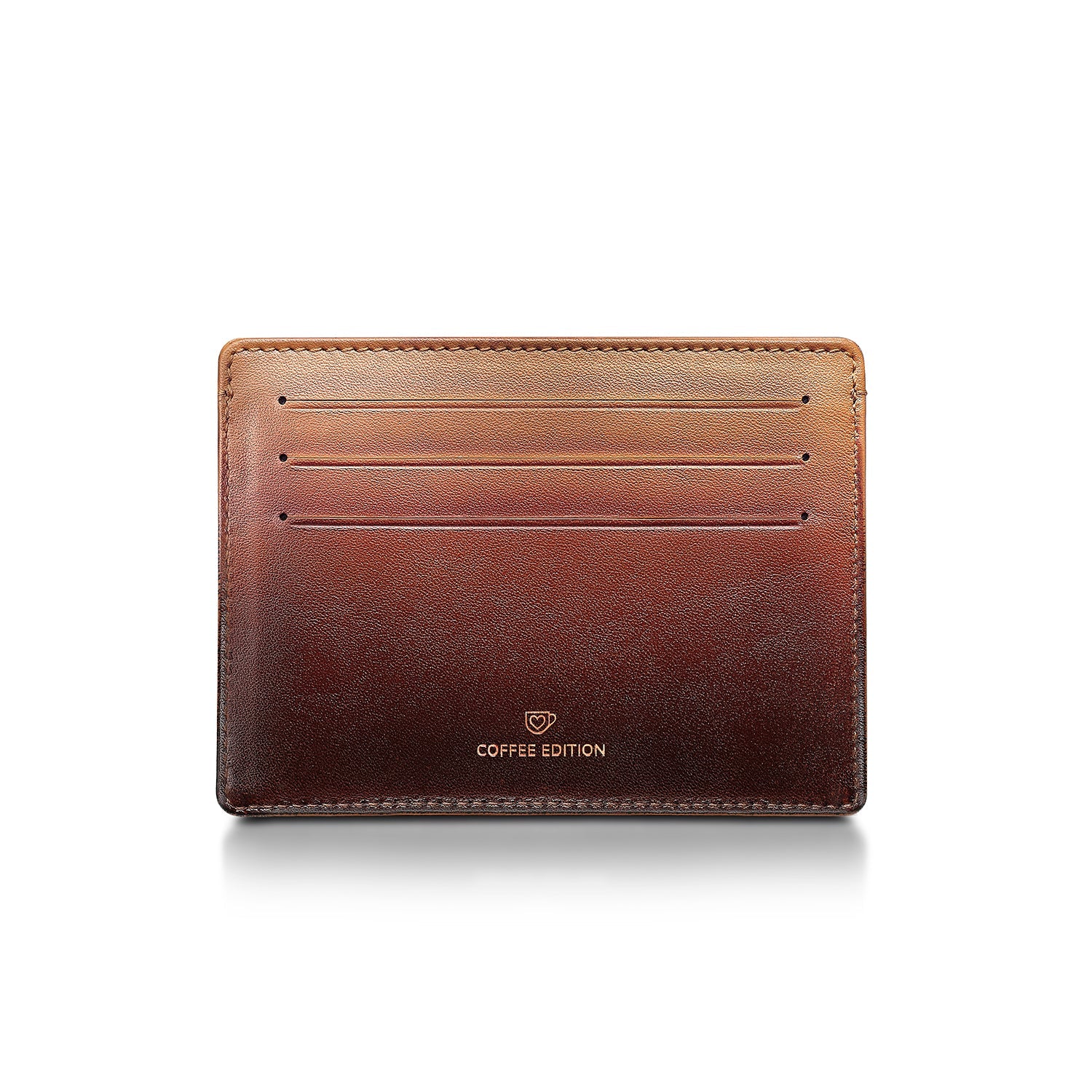 Sheaffer Gift Set ft. Coffee Edition 100 Ballpoint Pen with Regal Brown PVD Trims and Credit Card Holder.
