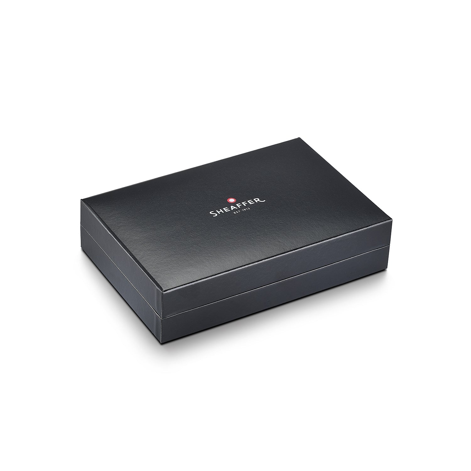 Sheaffer Legacy 9064 Glossy Black Inlaid Nib Fountain Pen with Chrome-Plated Trims.