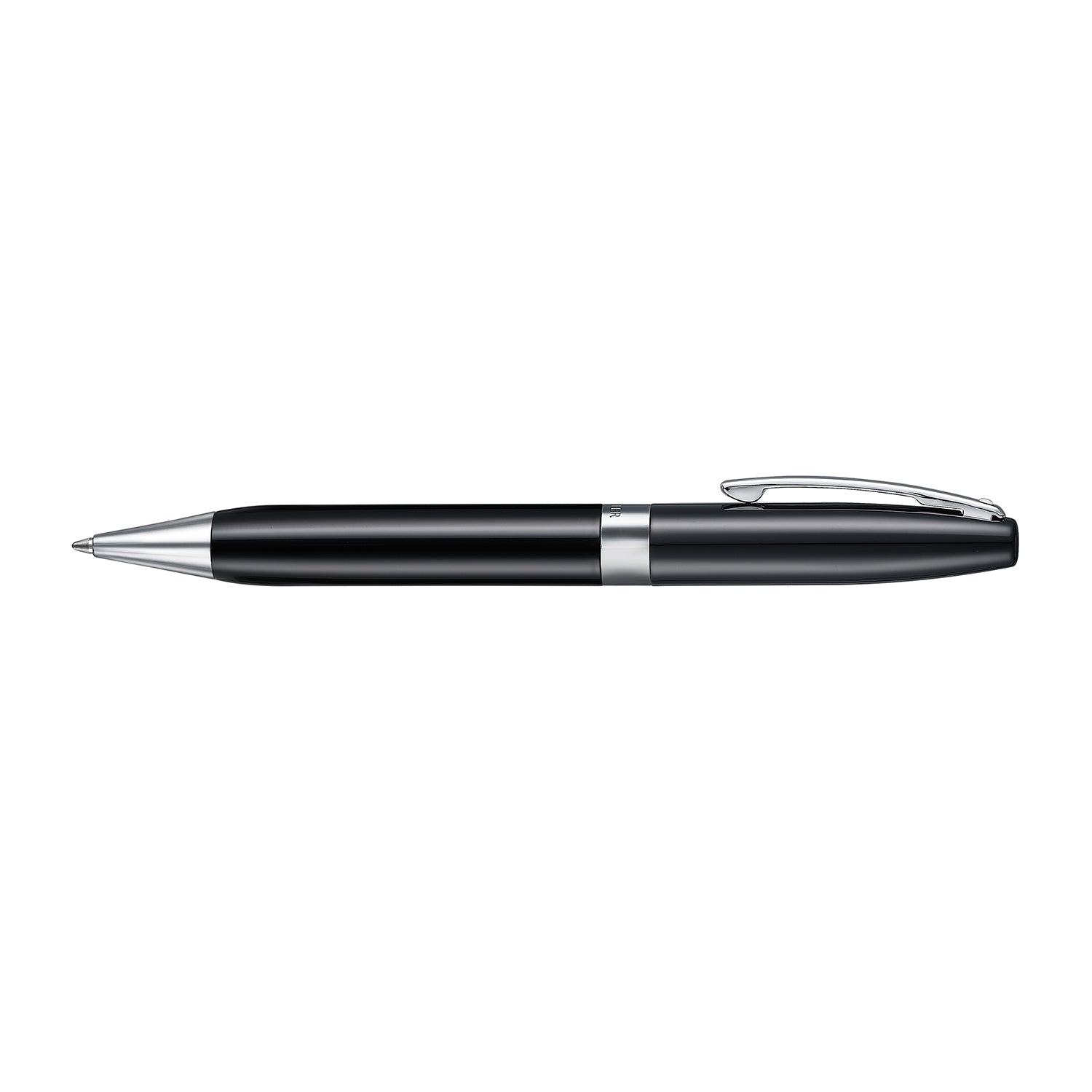 Sheaffer Legacy 9064 Glossy Black Ballpoint Pen with Chrome-Plated Trims.