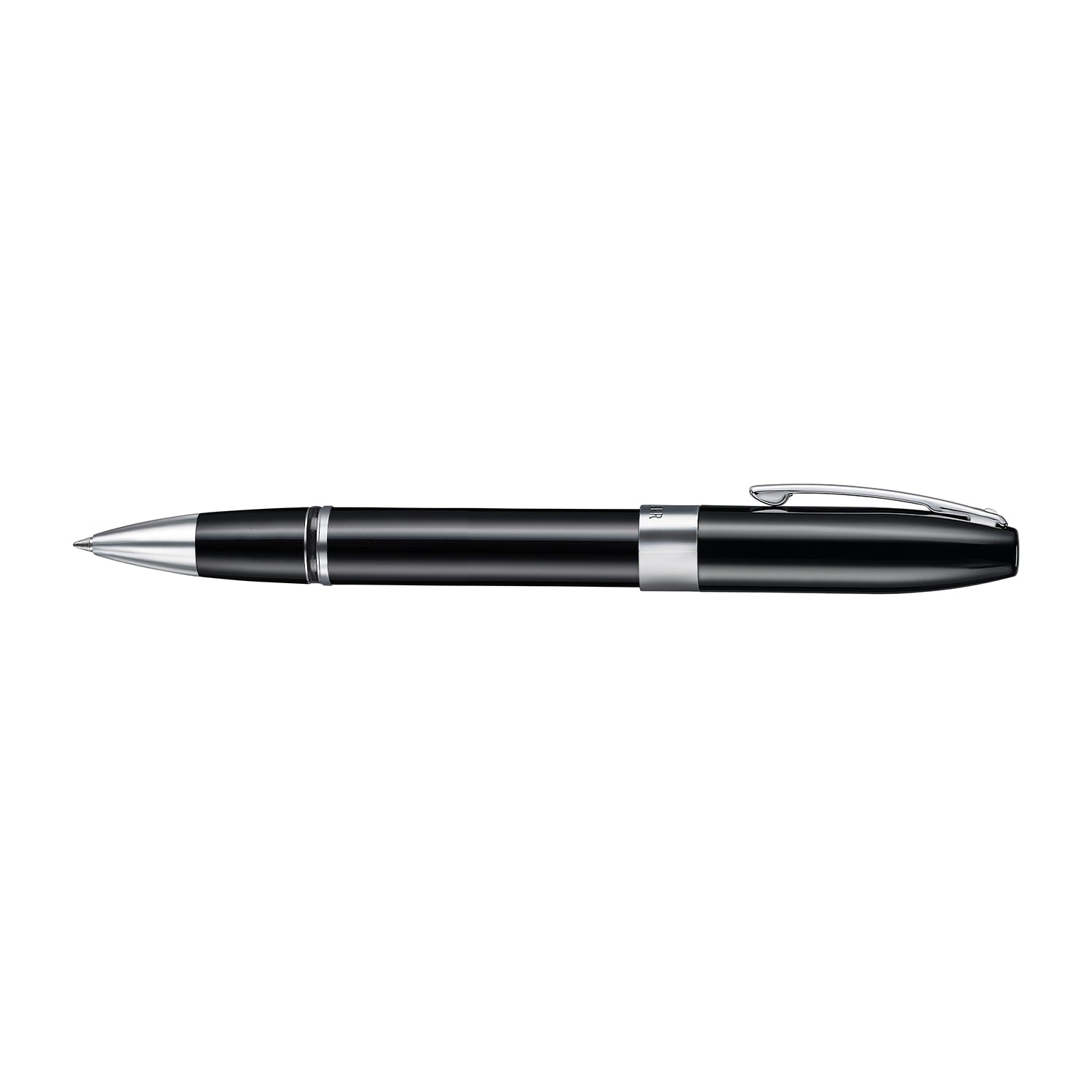 Sheaffer Legacy 9064 Glossy Black Rollerball Pen with Chrome-Plated Trims.