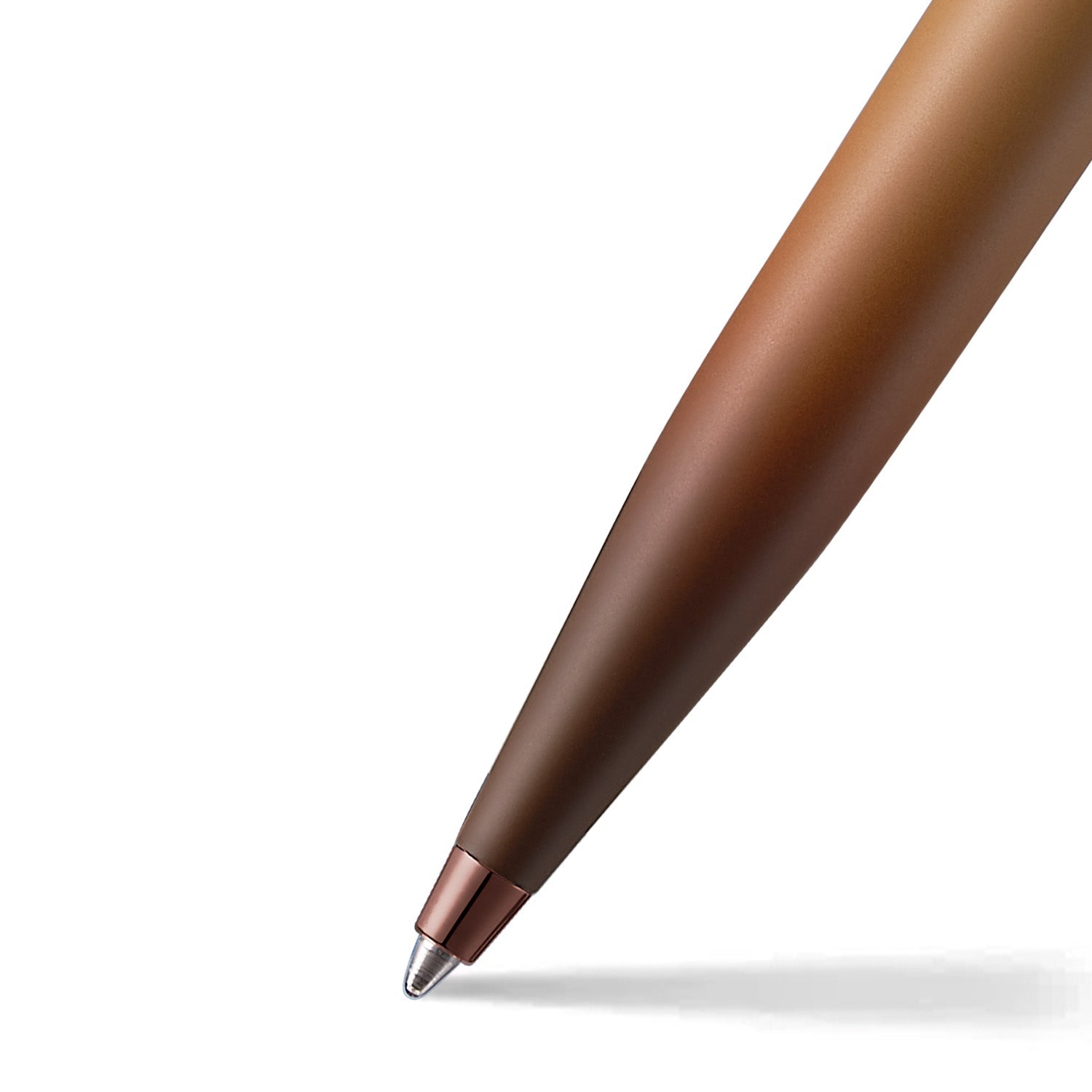 Sheaffer Gift Set ft. Coffee Edition VFM 9428 Ballpoint Pen with Regal Brown PVD Trims and Small Notebook.