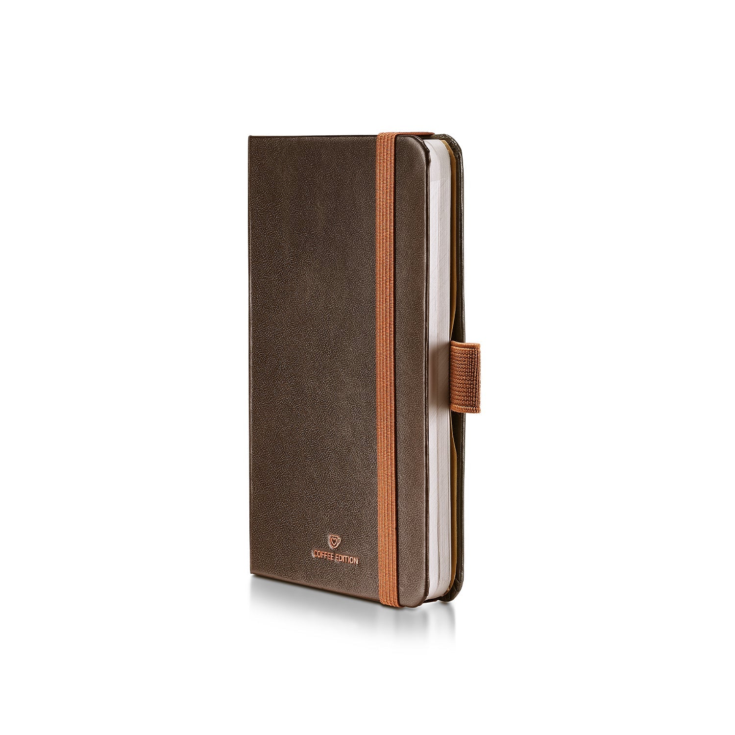 Sheaffer Gift Set ft. Coffee Edition VFM 9428 Ballpoint Pen with Regal Brown PVD Trims and Small Notebook.
